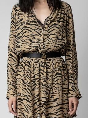 🐅ZADIG & VOLTAIRE ZINKA TIGER DRESS🐅